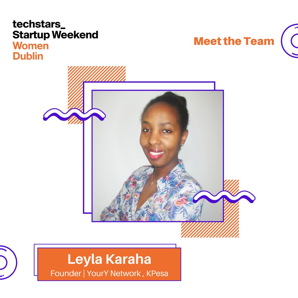 Meet the team! 🙌

@Miss_Faru is a founder of @KPesahq  and @YourYNetworkHQ.  She's a @Techstars Community All-Star ‘22, has been the lead organiser for #SWDubWomen2022  and @DarStartup
🖊️: #SWDW2023
🗓️: 24 - 26th March

RSVP 👇🏾
eventbrite.com/e/techstars-st…

#startup #womeninbusiness