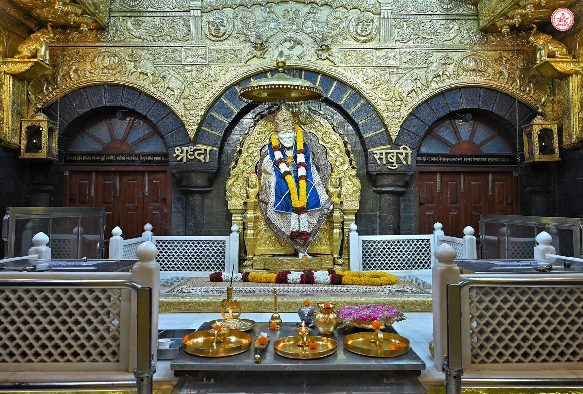 SSSTShirdi's tweet photo. *!! ॐ साई राम !!*
*श्री साईबाबा संस्थान विश्वस्त व्यवस्था,शिर्डी*
*!! ॐ Sai Ram !!*
*Shri Saibaba Sansthan Trust, Shirdi*
≈≈≈≈≈≈≈≈≈≈≈≈≈≈≈≈≈
*आरती :-धुपारती* *               
*शुक्रवार दिनांक ‌०३ फेब्रुवारी २०२३*  
*Aarti : -Dhooparti* 
*Friday 03 February 2023* https://t.co/xhS0VdeeHV