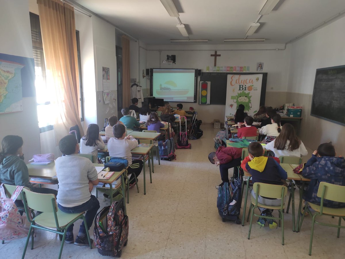 Ecovalia's tweet photo. 📣 El alumnado de Jaén sigue disfrutando de los talleres del proyecto #EducaBio.
✅ CEIP Federico García Lorca.
✅ CEIP San Ginés.
✅ SAFA.
@dipujaen @ecocesta
#EducaBio #alimentaciónsaludable #mejorcadadía #consumoecológico #programescolar #alimentosecológicos https://t.co/5IKS7T8mm1