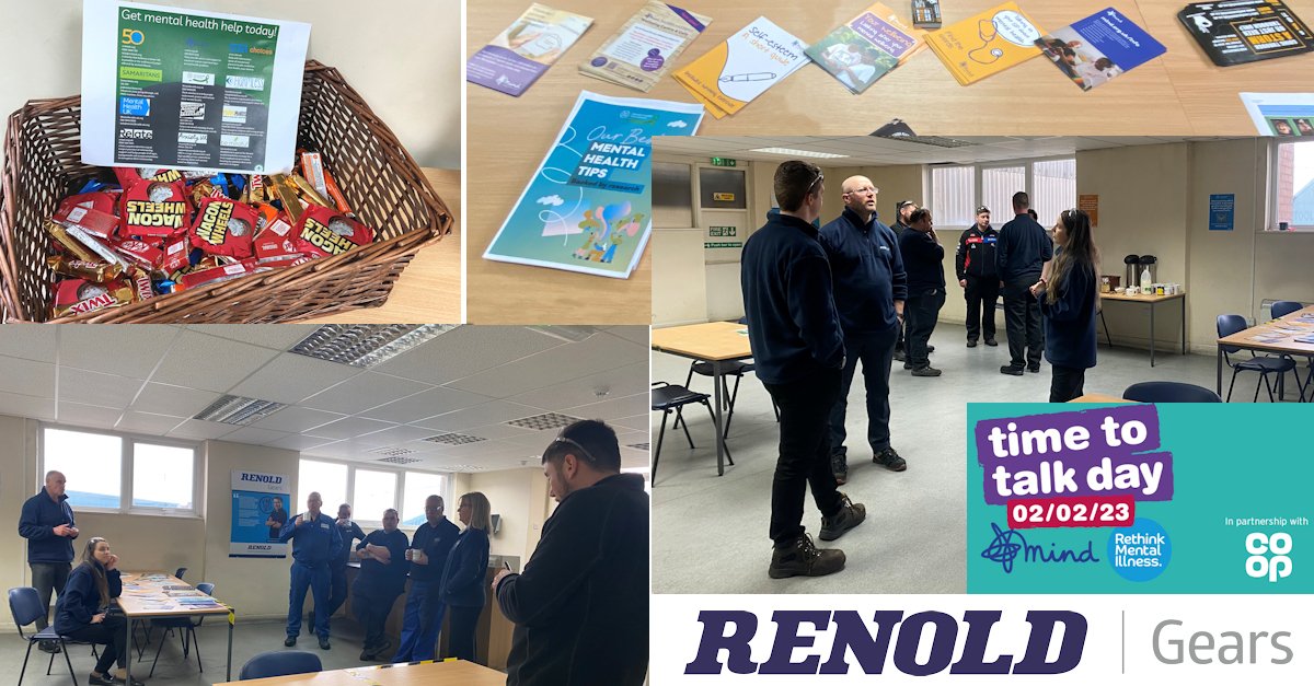 On #TimeToTalkDay we introduced our newly qualified #MentalHealthFirstAiders.
We invited everyone to pop along and have a brew and a quick chat with us so that if they ever need to talk they know who we are, where we are and what they can expect from us.