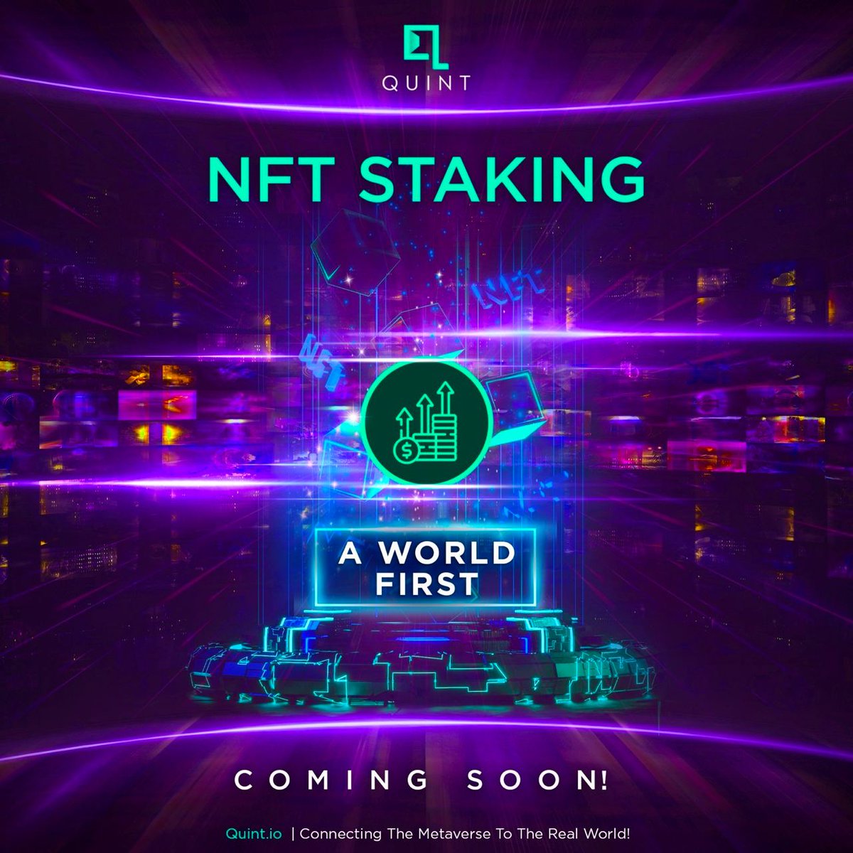 projectquint's tweet photo. Bought an #NFT from Quint's Boutique Marketplace in the early days? Here's your reward for holding! Stake your NFT and earn Quint. It's that simple. Thanks for being a #Quinter and watch this feed for big news. https://t.co/4Lmy3hC8M6