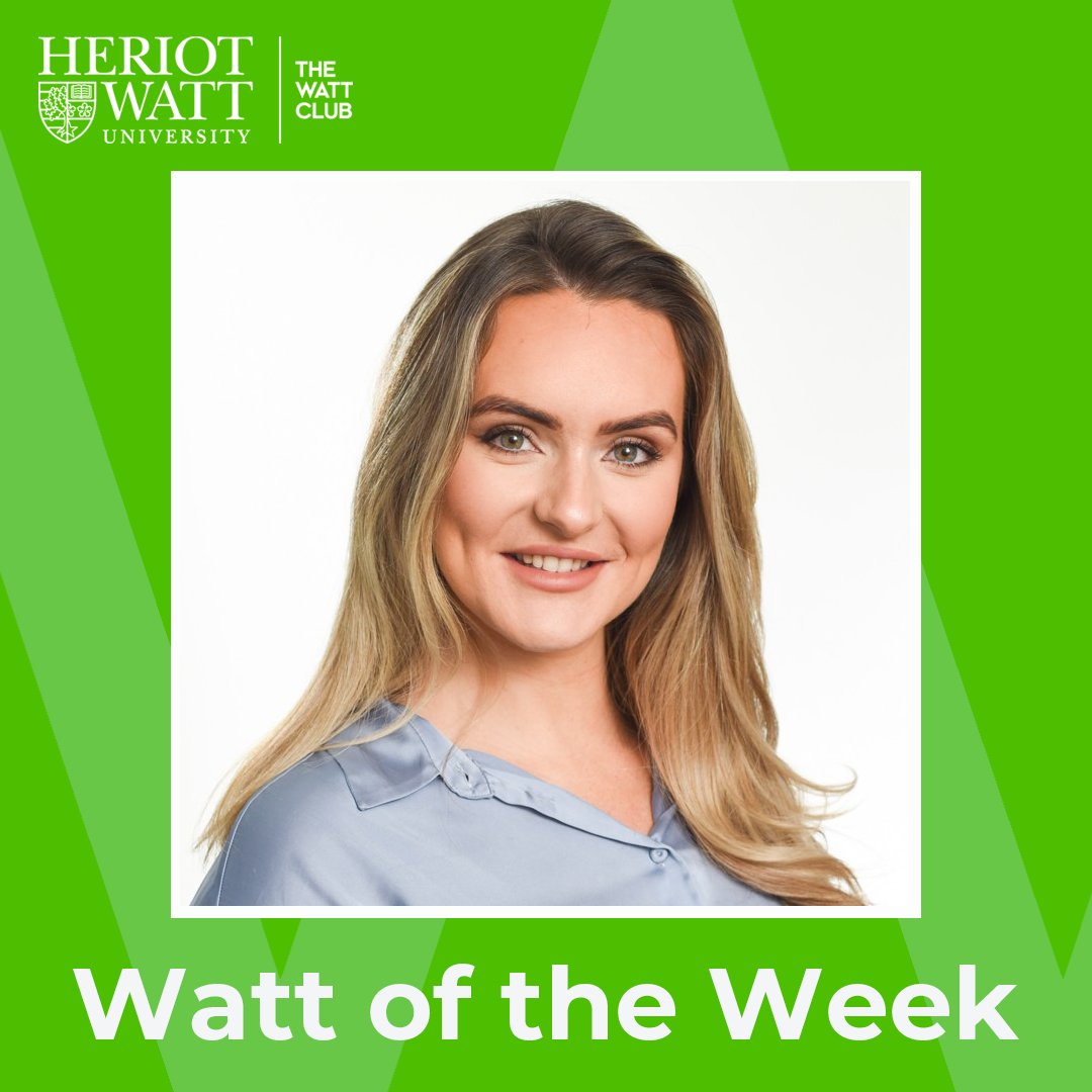 thewattclub's tweet photo. Maura Quinn is our #WattOfTheWeek! Maura's now a Project Engineer at Estée Lauder, and says her education has contributed to her success as, “@HeriotWattUni focuses on ensuring each individual has the right tools in their toolbox to land your dream job.” > https://t.co/ujmRJQStxl https://t.co/l1shWU3M9P