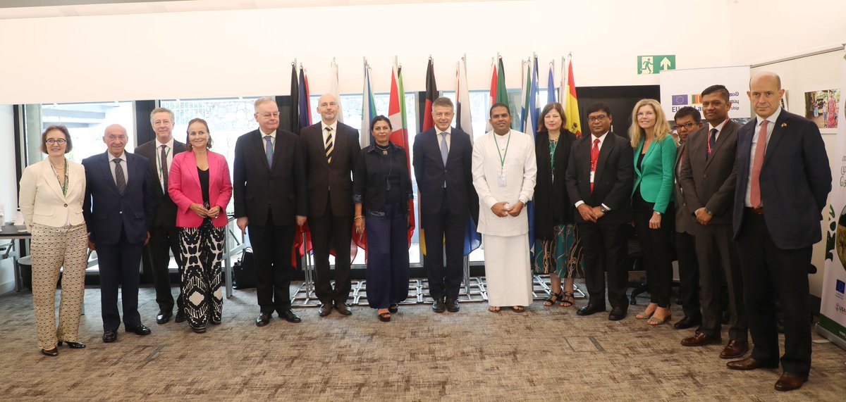 EU in Sri Lanka (@eu_in_sri_lanka) on Twitter photo Ambassadors of the ๐ช๐บ and EU Member States (left to right ๐ฑ๐บ๐ท๐ด๐ฑ๐ป๐ณ๐ฑ๐ฎ๐ช ๐ฉ๐ช๐ฎ๐น๐ช๐บ ๐ช๐ช๐ซ๐ท) met with Hon. <a href="/fernandoharin/">Harin Fernando</a>, Minister of Tourism and Lands, where they reiterated their full support to revive #SriLanka #tourism sector. Ambassadors of the ๐ช๐บ and EU Member States (left to right ๐ฑ๐บ๐ท๐ด๐ฑ๐ป๐ณ๐ฑ๐ฎ๐ช ๐ฉ๐ช๐ฎ๐น๐ช๐บ ๐ช๐ช๐ซ๐ท) met with Hon. <a href="/fernandoharin/">Harin Fernando</a>, Minister of Tourism and Lands, where they reiterated their full support to revive #SriLanka #tourism sector.