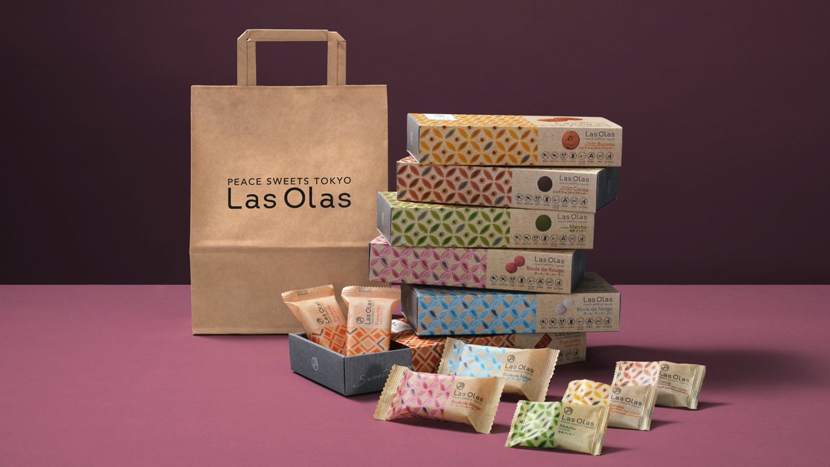Spanish name, French tastes, but oh-so-Japanese at heart. Our brand identity for Las Olas is a fusion of three cultures to appeal to a globetrotting audience in Japan. It's fit for a brand that's sweet and environmentally responsible. 

#brandidentity #packagingdesign #logodesign