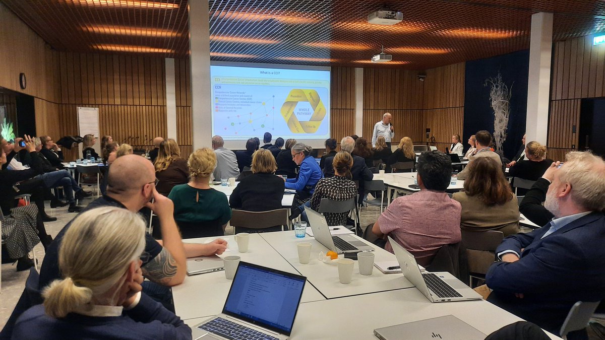 First Nordic-Baltic Comprehensive Cancer Centers Network meeting - Finland well represented. Exchanging experiences and creating increased cooperation.