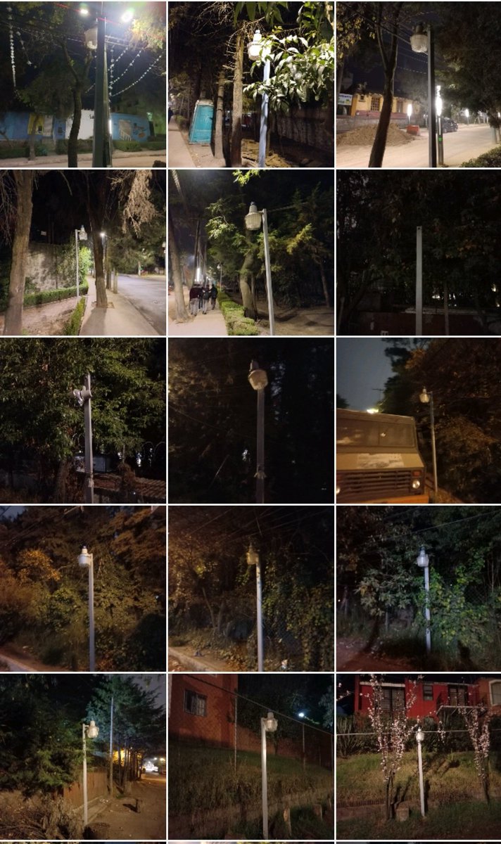 FCervantesSodi's tweet photo. Hace menos de 1 año "terminaron" de poner cientos de farolas a lo largo de 16 de septiembre #cuajimalpa. Hoy no hay 1 que sirva. Trabajo de mala calidad, nula planeación, materiales chafas y 0 mantenimiento. 
@AlcCuajimalpa @AdrianRubalcava @GobCDMX @Pro_Contadero @LeonardoCurzio https://t.co/pJXBZIwexY