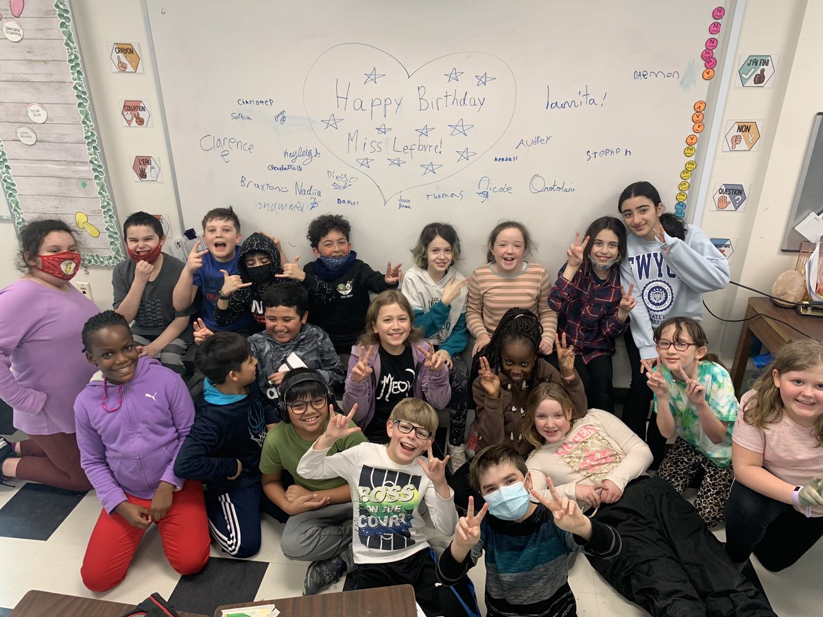 mslefebvre12's tweet photo. I’ve got the best little crew.. always full of suprises. 🥰🎉🥳 https://t.co/F5m6u9yxE8