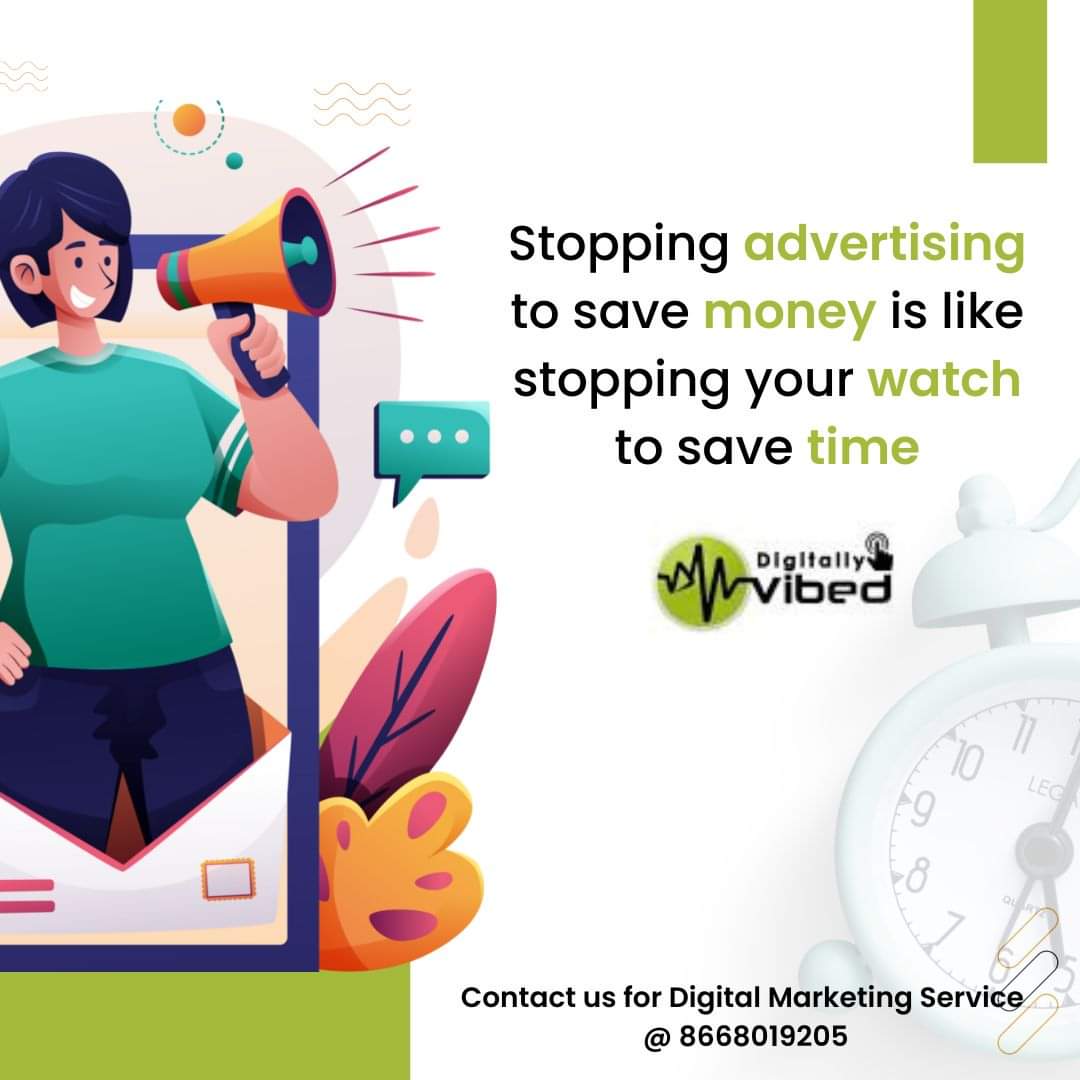 DigitallyV's tweet photo. Advertising is an essential part of a successful business and cutting back on it can have detrimental effects on a company's ability to reach their customers. https://t.co/VMMbo3uUAL