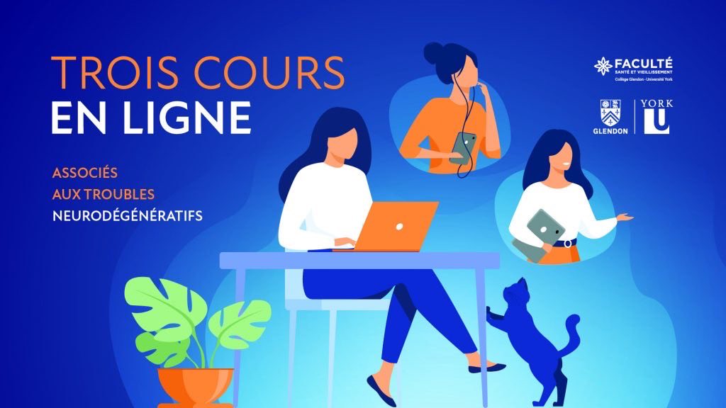 Les intervenants.es de première ligne peuvent développer une expertise associée aux troubles neurodégénératifs EN LIGNE avec le certificat en démence et santé cognitive offert par le CNFS-Glendon.

Pour en savoir plus et pour s’inscrire visitez cnfs.glendon.yorku.ca/formationconti…