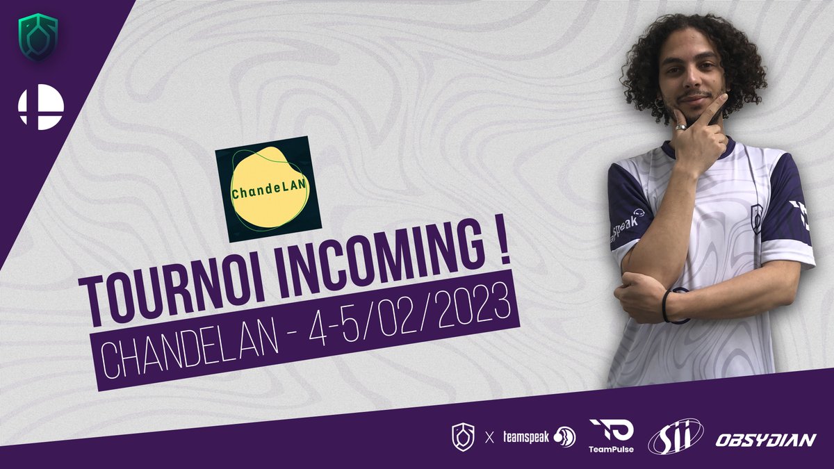 🏆​𝙏𝙊𝙐𝙍𝙉𝙊𝙄🏆

Pas de ralentir pour @Key_Khaar_Ilyr, qui participe à la ChandeLAN !

Rendez-vous à 13h30 pour le début de son bracket sur twitch.tv/toulouselastst…

#ForzaP5 #SSBU