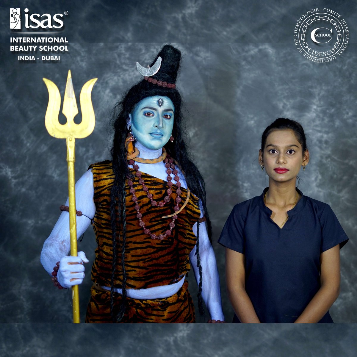 Beautiful CIDESCO Portfolio Film & Video look of Lord Shiva created by student Neha Ghule at ISAS Beauty School, Ahmednagar.
To know more call us at +91589 85007 
isas.in
#isas #cidescointernational #isasbeautyschool #filmandvideo #makeup #makeupartist