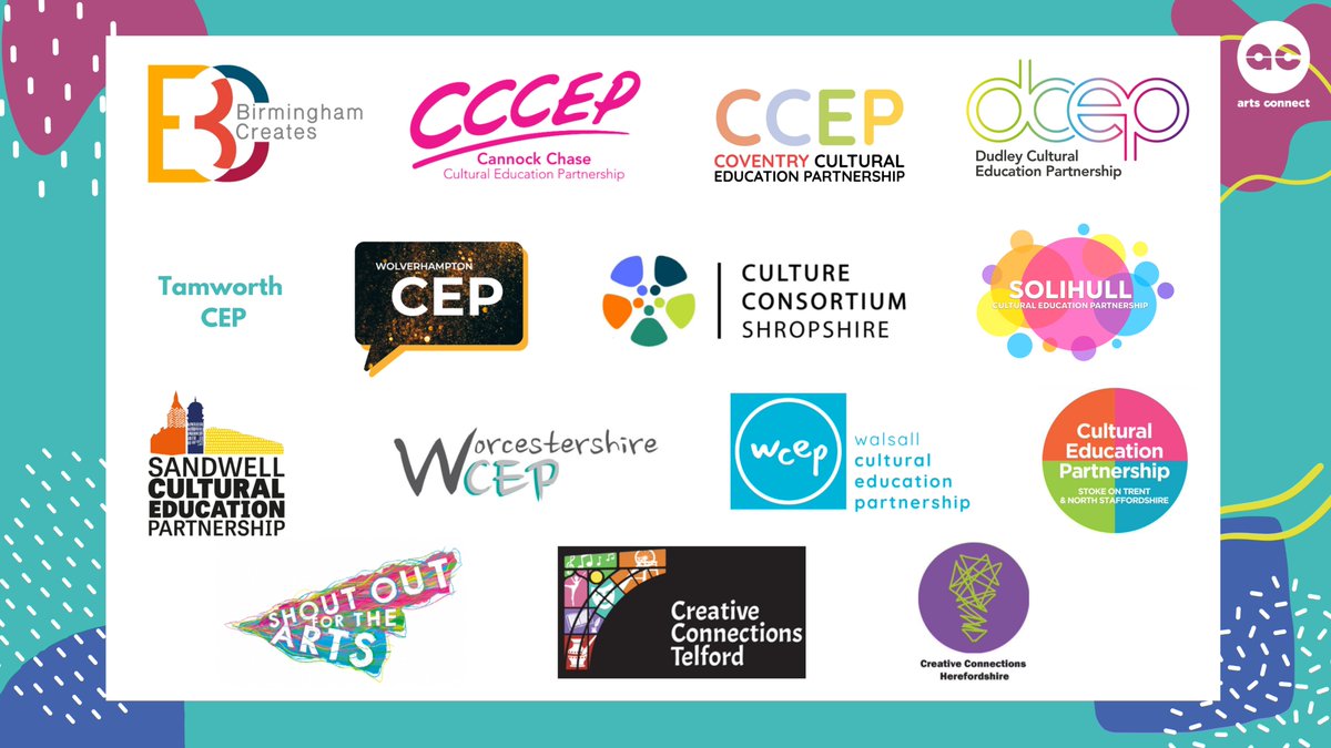 The CCEP would like to send our thanks and best wishes to all our #LCEP colleagues in the West Midlands - great work from great people over the last few years... with more to come! Thanks also to to our friends @ArtsConnectWM for all their support. 🌈