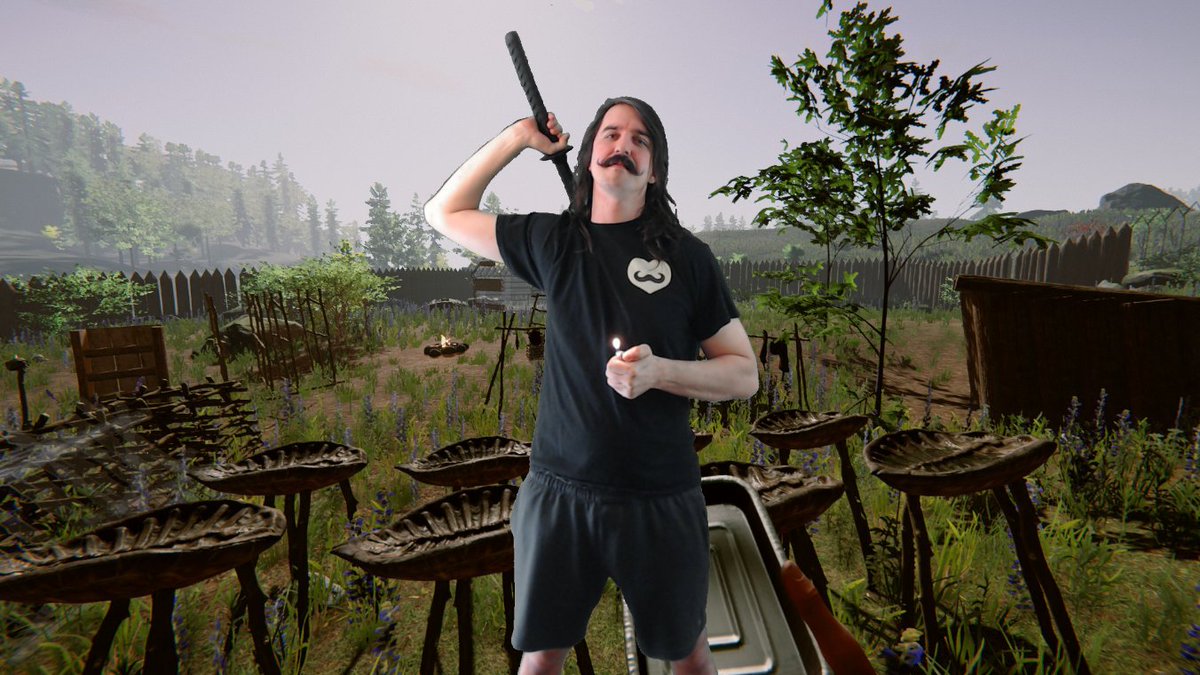 MachineOsaur's tweet photo. Today we return with @EndNightGame The Forest with Friends! We are headed back into the caves! https://t.co/b52kG0T1a1 9:30 AM EST! See you there! 🤖🦖💛 #twitch #theforest #sonsoftheforest #sendkeys #machineosaur #mustache #lewdtubers #twitchstreamer https://t.co/hWeIzHdFeP