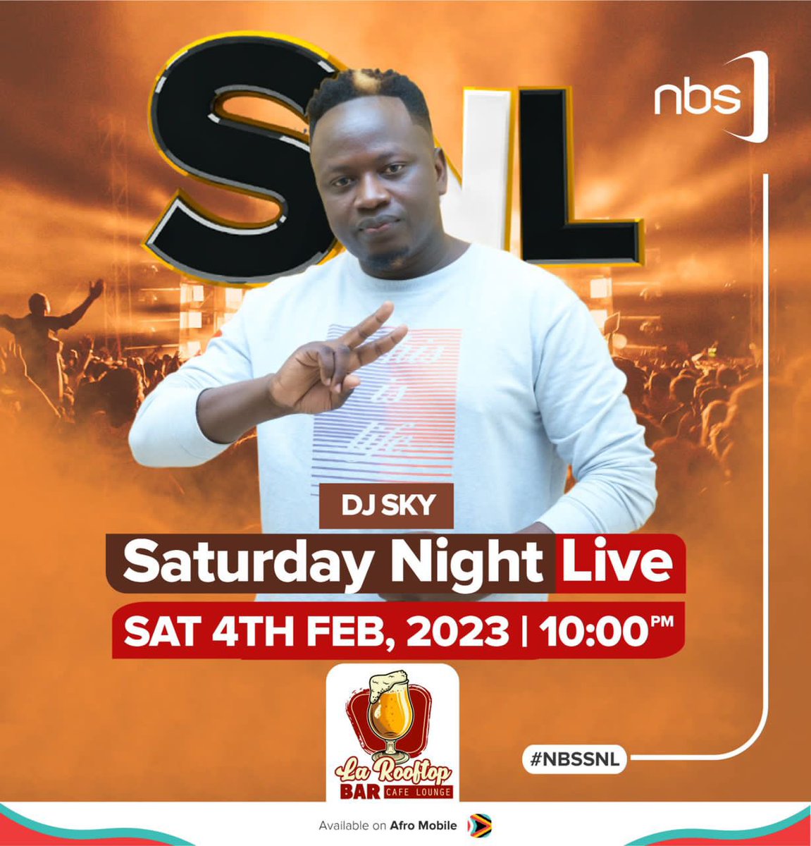 Tomorrow we are at @larooftoplounge mbarara to make our first February weekend a memorable one with an #NBSSNL edition.
Tweshangyeyo 🌚🎉