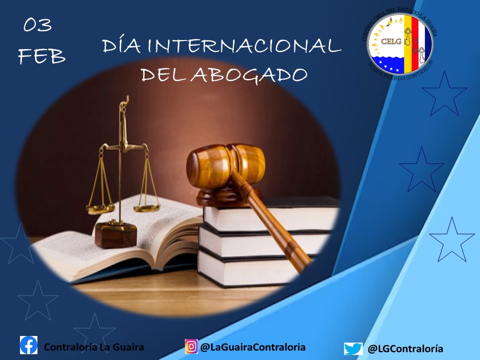 LGcontraloria's tweet photo. Felicidades a los abogados y abogadas de buena voluntad que con los instrumentos que le da el derecho y con fidelidad a la verdad, hacen suya la lucha permanente por alcanzar la justicia.
#diainternacionaldelabogado #Efemeride #CELG https://t.co/onvR96R01n