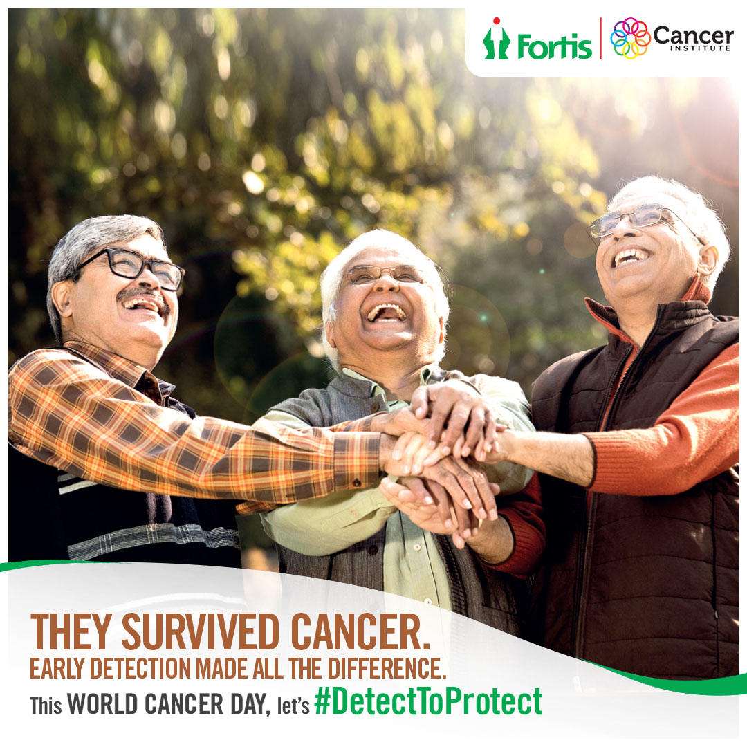 fortis_hospital's tweet photo. This World Cancer Day, #DetectToProtect against cancer with our Comprehensive Cancer Screening Packages, available at your nearest Fortis Hospital.
To know more about our cancer experts, click here, https://t.co/7imybAevyd
#CareForGood #CancerCare #CancerAwareness #WorldCancerDay https://t.co/FO7Ioip8Gl