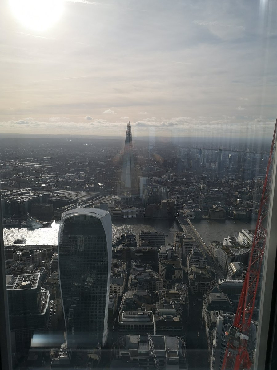 A new perspective of London from the 56th floor of @22Bishopsgate