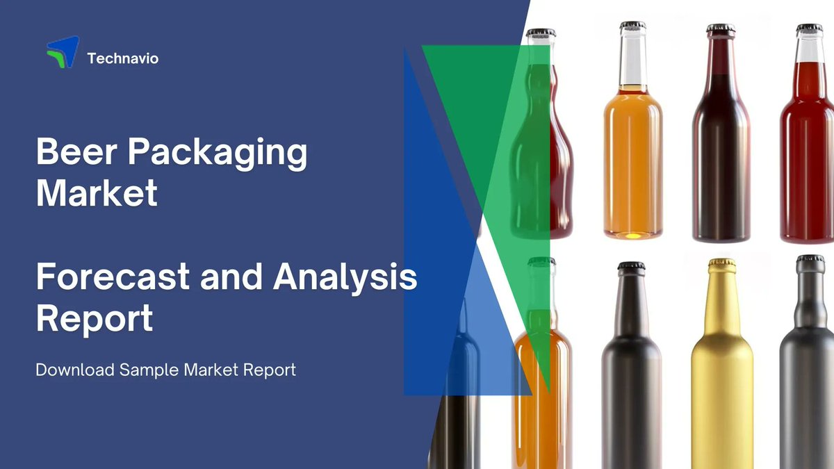 Technavio's tweet photo. The #Beer #Packaging #Market will grow by 4.54% between 2022 and 2023. #MetalCans and #GlassBottles remain the most popular packaging types, with increasing demand for #EcoFriendly packaging options such as #Biodegradable packaging.
Read more: https://t.co/QKMl2U6ZCi https://t.co/KaSqMIdReO
