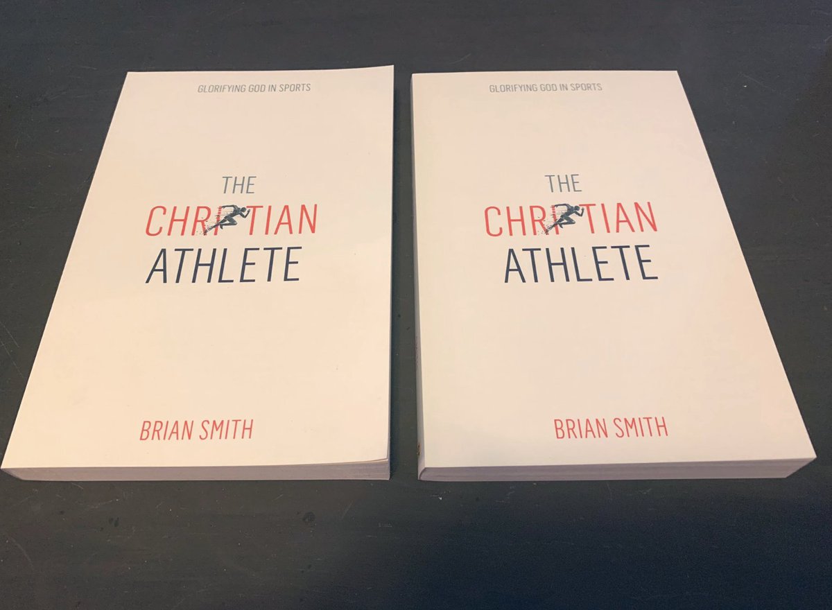 The Christian Athlete giveaway🎁 Giving away three copies. One for an athlete, coach, and AD. Just like, RT, or reply and I’ll have my kids pick a winner later tonight.