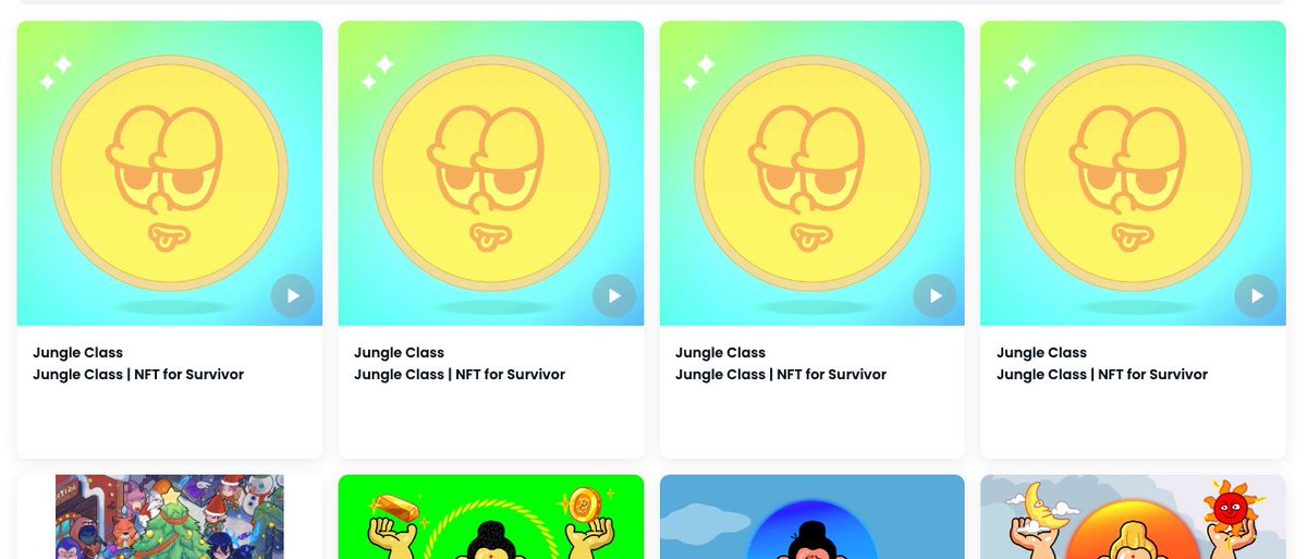 Minted! <a href="/jungleclassnft/">Jungle Class 🌳🐾</a> 
jungleclass.xyz/mint