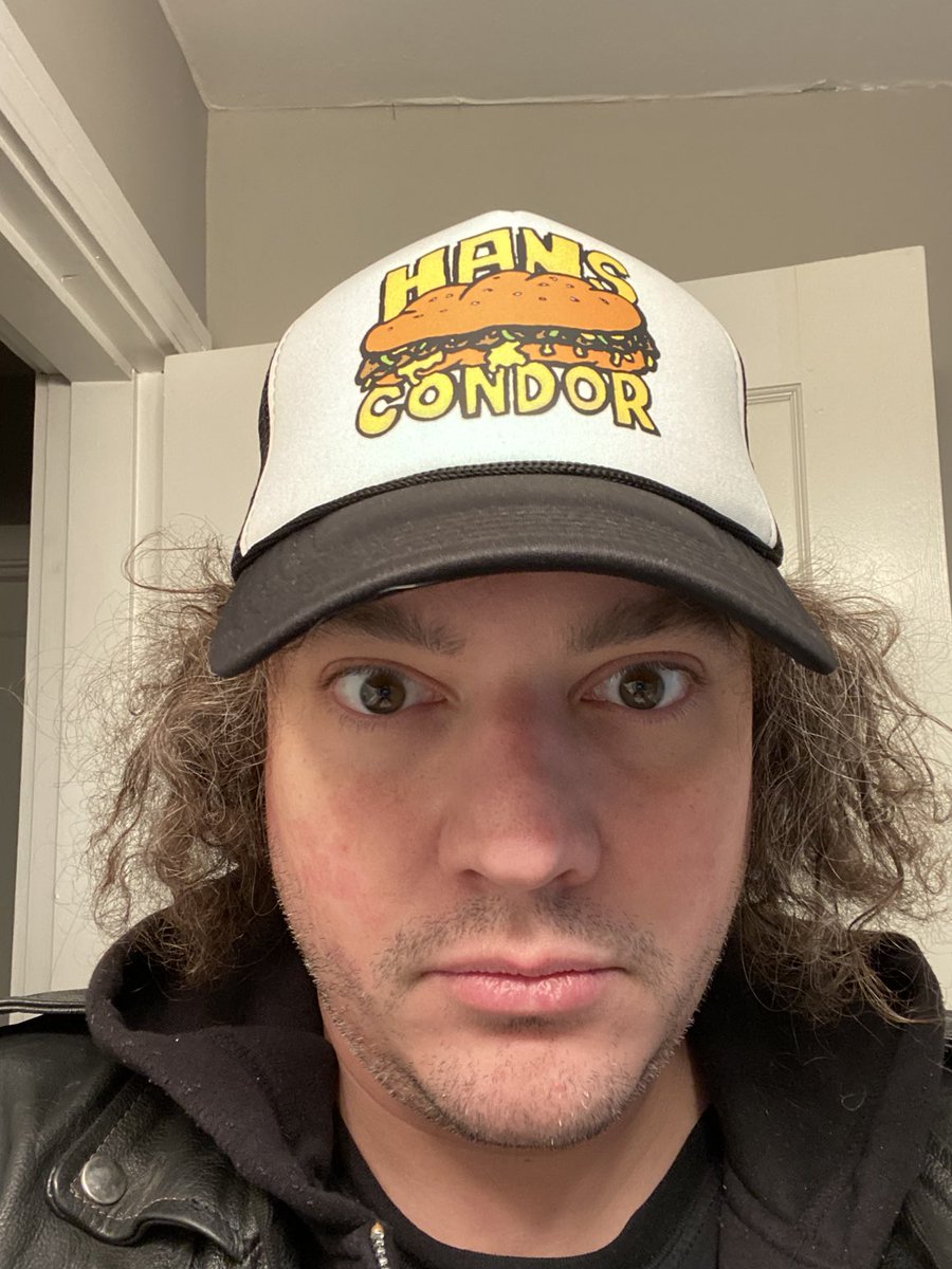 New hats! Coming to a merch table near you!!! #hats #merch #sandwich