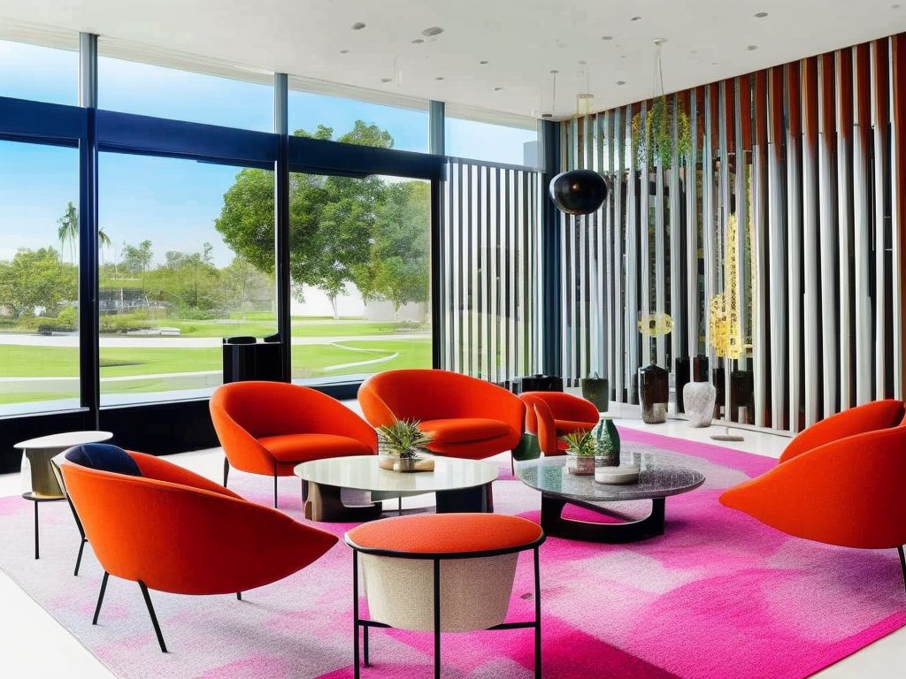 DecorousApp's tweet photo. We ❤ mid-century modern! Tip: If you want to design a lobby in this style, start by considering how to use color to create a warm & inviting space. #interiordesign #midcenturymod https://t.co/XT6JnljRRS