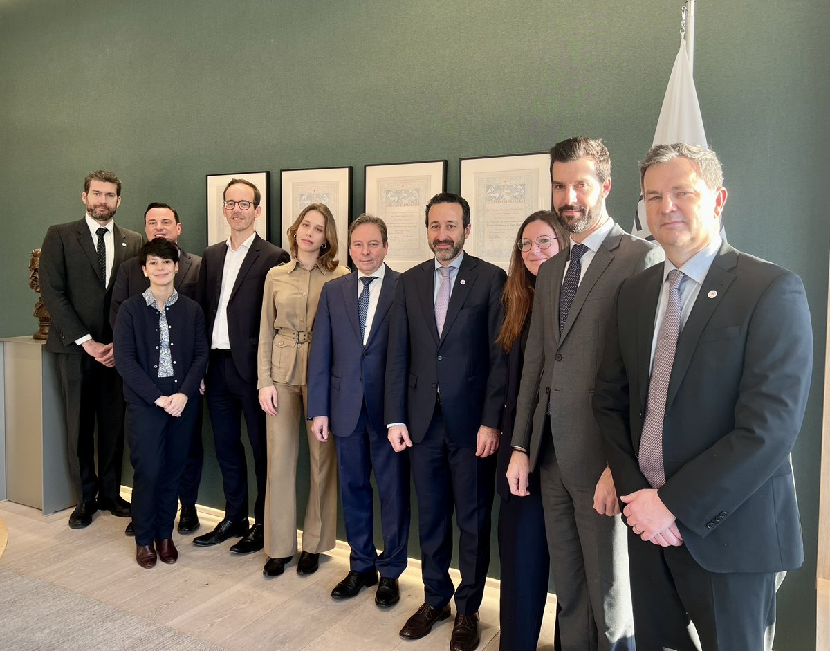 Excellent meeting with Ambassador <a href="/BichlerMarc/">Marc Bichler</a> <a href="/LUinGeneva/">Luxembourg Mission in Geneva🇱🇺🇺🇳</a> &amp; team from <a href="/MFA_Lu/">MFA Luxembourg 🇱🇺</a> to discuss humanitarian contexts of mutual interest &amp; the partnership between #Luxembourg &amp; <a href="/ICRC/">ICRC</a>. Thank you 🇱🇺 for your invaluable support, including for hosting our delegation for #cyberspace.