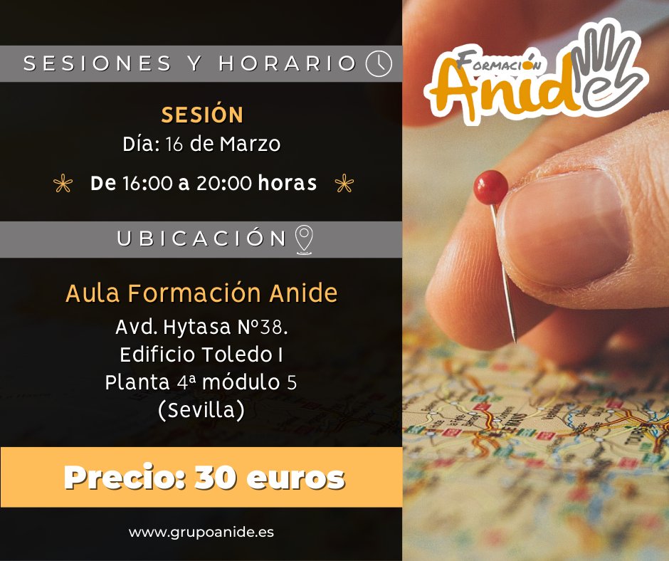 FÓRMATE CON ANIDE en:

APEGO EN INTERVENCIÓN CON MENORES Y JÓVENES.

No pierdas la oportunidad y fórmate con nosotros el próximo mes de Marzo. ¡Os dejamos toda la información en las imágenes!