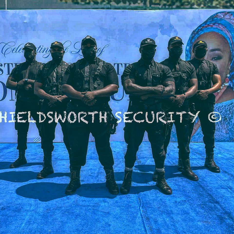 At #ShieldsworthSecurity, We Pride Ourselves as a Leading group in the Event Security Community because We are a dedicated team with an on-time response, always ready to ensure your safety and that of your amazing guests. 
. 
Please Call/WhatsApp/SMS; 08036464005 
#bouncers