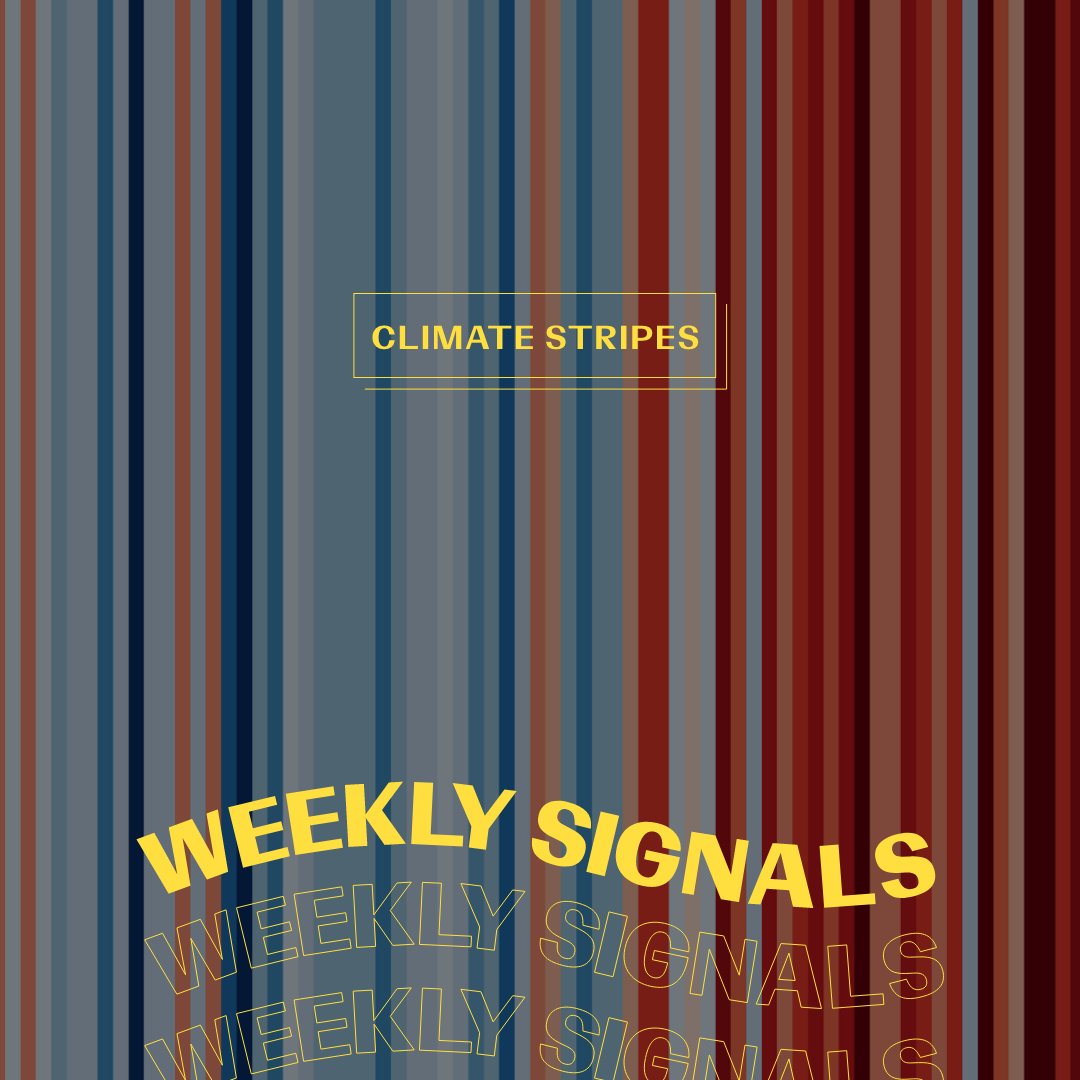 WConranDesign's tweet image. 🚨 Weekly Signals #44 – CLIMATE STRIPES 🚨 

👔 Il y a des lignes (rouges) à ne pas franchir ! 👔

Pour en savoir plus 👉linkedin.com/feed/update/ur…