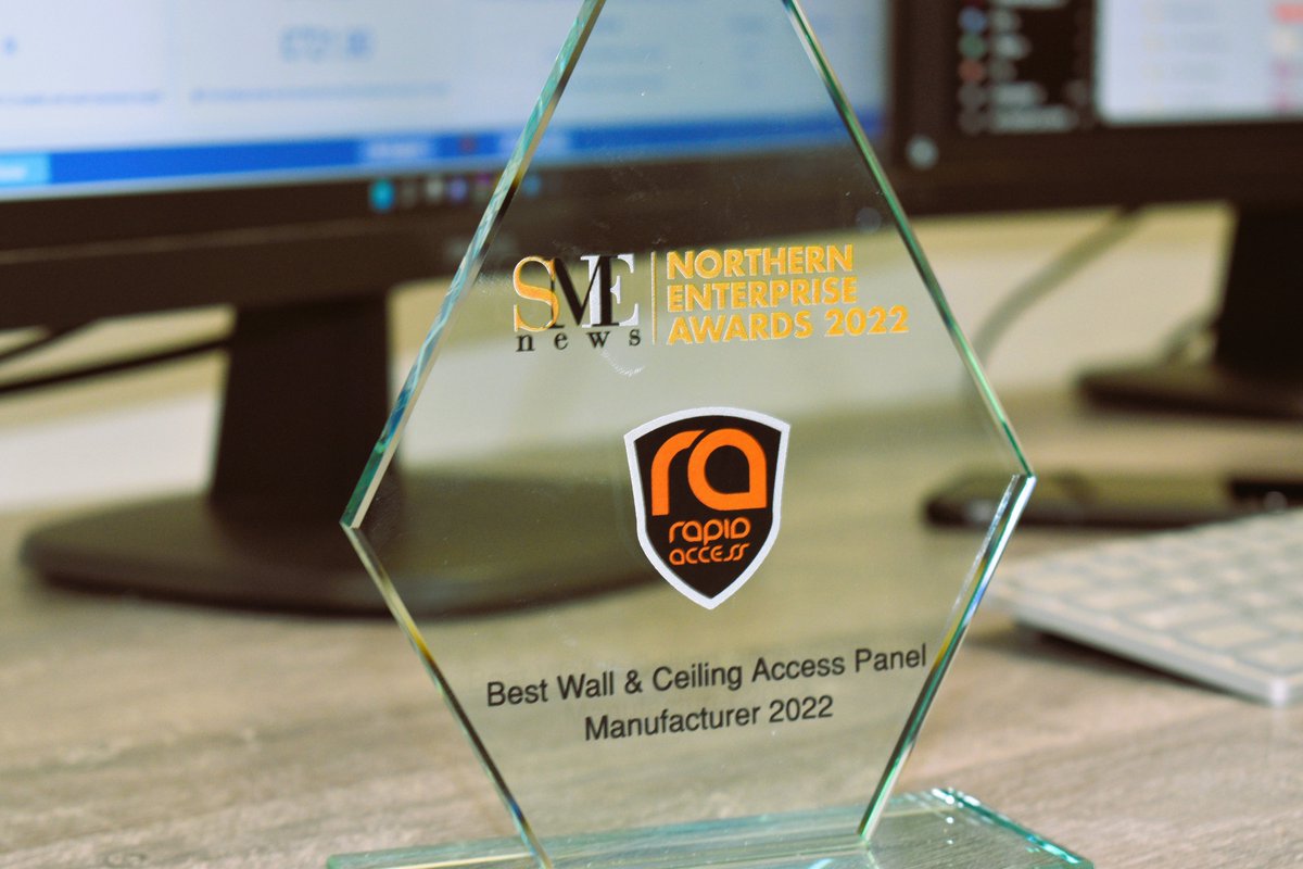Rapid_AccessLtd's tweet photo. 2022 award for the BEST Wall &amp; Ceiling Access Panel Manufacture!

Exactly what it says on the tin.

#friday #awards  #thebest #awardwinning #manufacturing #company #drylining #partitioning #wallsandceilings #manufacturing https://t.co/QqVytsAYzh