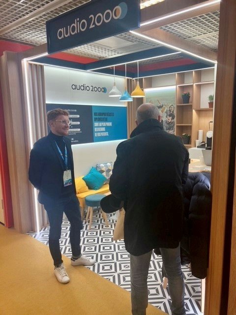 [EVENEMENT 📣] Audio 2000 est présente à la 25e édition des <a href="/AssisesOrl/">AssisesORL</a>, organisée pour la première fois à Cannes, jusqu'au samedi 4 février.

📍 RDV jusque demain au STAND N°37 qui arbore les nouvelles couleurs d'Audio 2000.

#audition #santé #événement