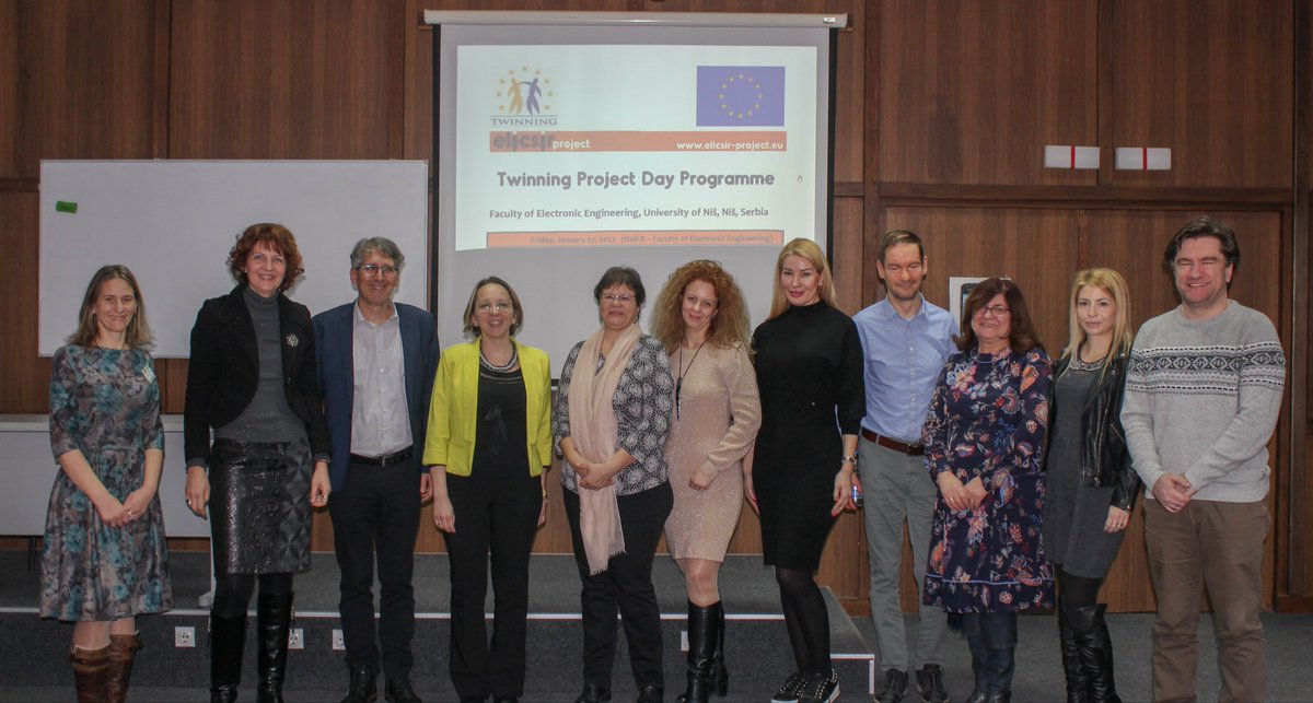 ProjectVidis's tweet photo. Our #VIDISProject team has been a part of Twinning project day, organized last week by ELICSIR Twinning project in Niš, Serbia. https://t.co/hZ0aohN20c