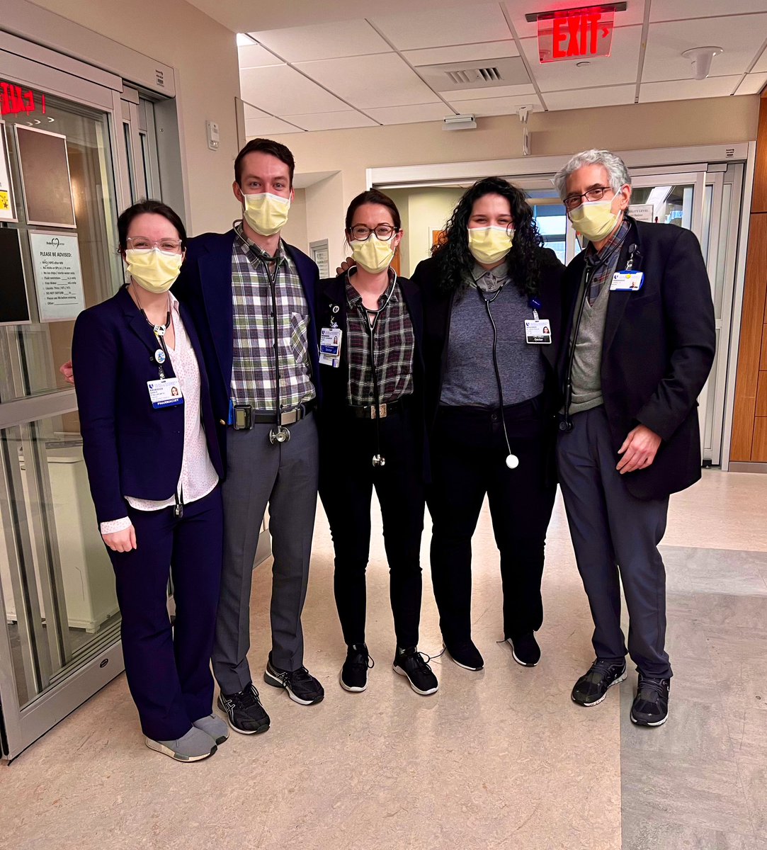 alevinmd's tweet photo. @DanMarkMD is a duke CCU legend, and has a very distinctive work uniform for the last 20 years. This AM we surprised him with a full team dress like Dr. Mark Day. @DukeCardiology @DukeIMChiefs @StallworthSe 
✅ blazer ✅ button up +/- sweater ✅ sneakers ✅ hanging Steth https://t.co/aas6Kl2OGR