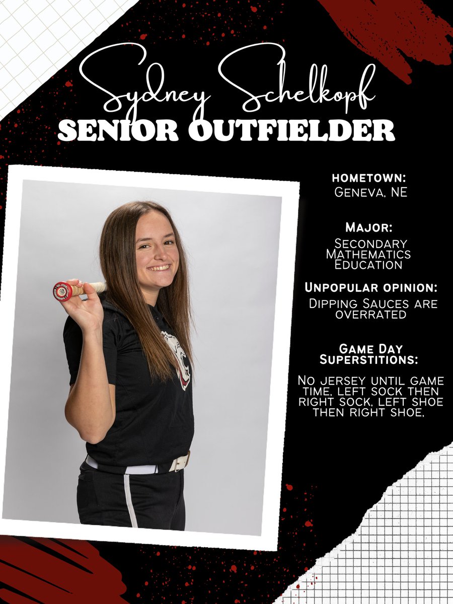 HCBroncoSB's tweet photo. Wrapping up the count down with our Super Senior Syd🌟
ONE DAY…season starts TOMORROW
Meet the 🐴’s
SYDNEY SCHELKOPF #️⃣5️⃣
#GD2BAB https://t.co/29rKYbeEWy