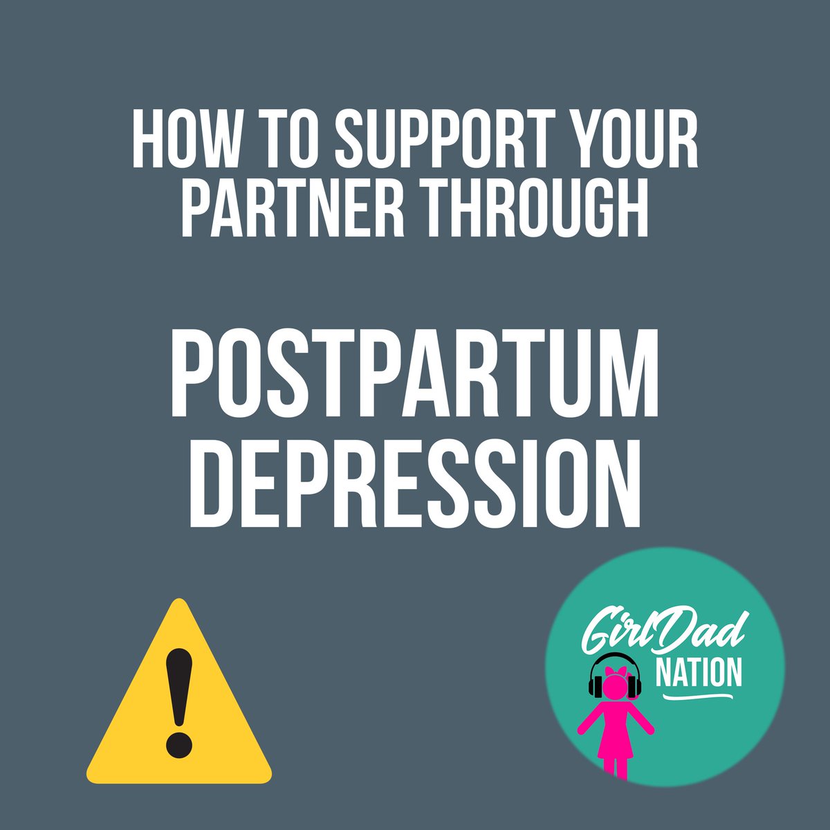 GirlDadNation's tweet photo. 🎧New Podcast Episode!

Mental Health is such an important thing. In this episode my wife and I talk about postpartum depression. We share our own experience, and offer advice and support for those effected by it.

Listen on Spotify

#postpartumdepression #mentalhealth https://t.co/aDZTEIQcpD