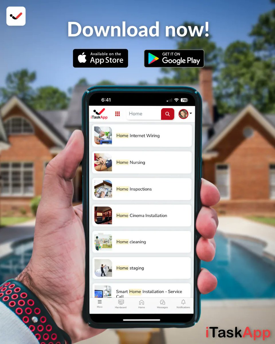 iTaskAppCanada's tweet image. Hundreds of services, and thousands of service providers, all in one app!

Get access to multiple service providers ranging from Home Maintenance, Tutoring services to Real estate agent and Financial advisors.

itask.com 

#iTaskApp #iTaskServices #i…