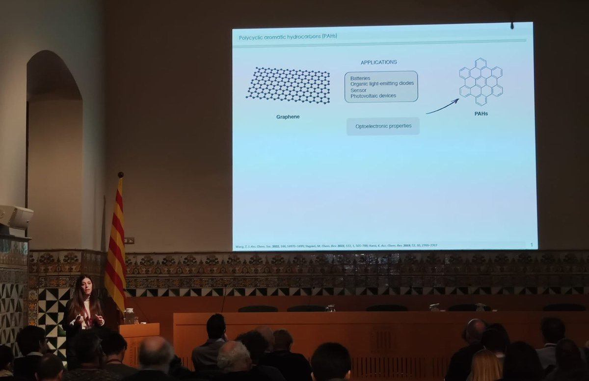 QBIS-CAT Research Group (@qbiscat_udg) on Twitter photo .<a href="/lorenacapdevila/">Lorena Capdevila</a>, postdoc in our group, presented her research on organometallic C-H functionalization for the preparation of nanographene-like compounds, in the 1st <a href="/rqio_scq/">rqio_scq</a> meeting. Well done Lorena!
<a href="/ribas_xavi/">xribas</a> <a href="/IQCCUdG/">IQCC UdG</a> <a href="/UdGRecerca/">UdG Recerca</a> <a href="/scq_iec/">Societat Catalana de Química</a> .<a href="/lorenacapdevila/">Lorena Capdevila</a>, postdoc in our group, presented her research on organometallic C-H functionalization for the preparation of nanographene-like compounds, in the 1st <a href="/rqio_scq/">rqio_scq</a> meeting. Well done Lorena!
<a href="/ribas_xavi/">xribas</a> <a href="/IQCCUdG/">IQCC UdG</a> <a href="/UdGRecerca/">UdG Recerca</a> <a href="/scq_iec/">Societat Catalana de Química</a>