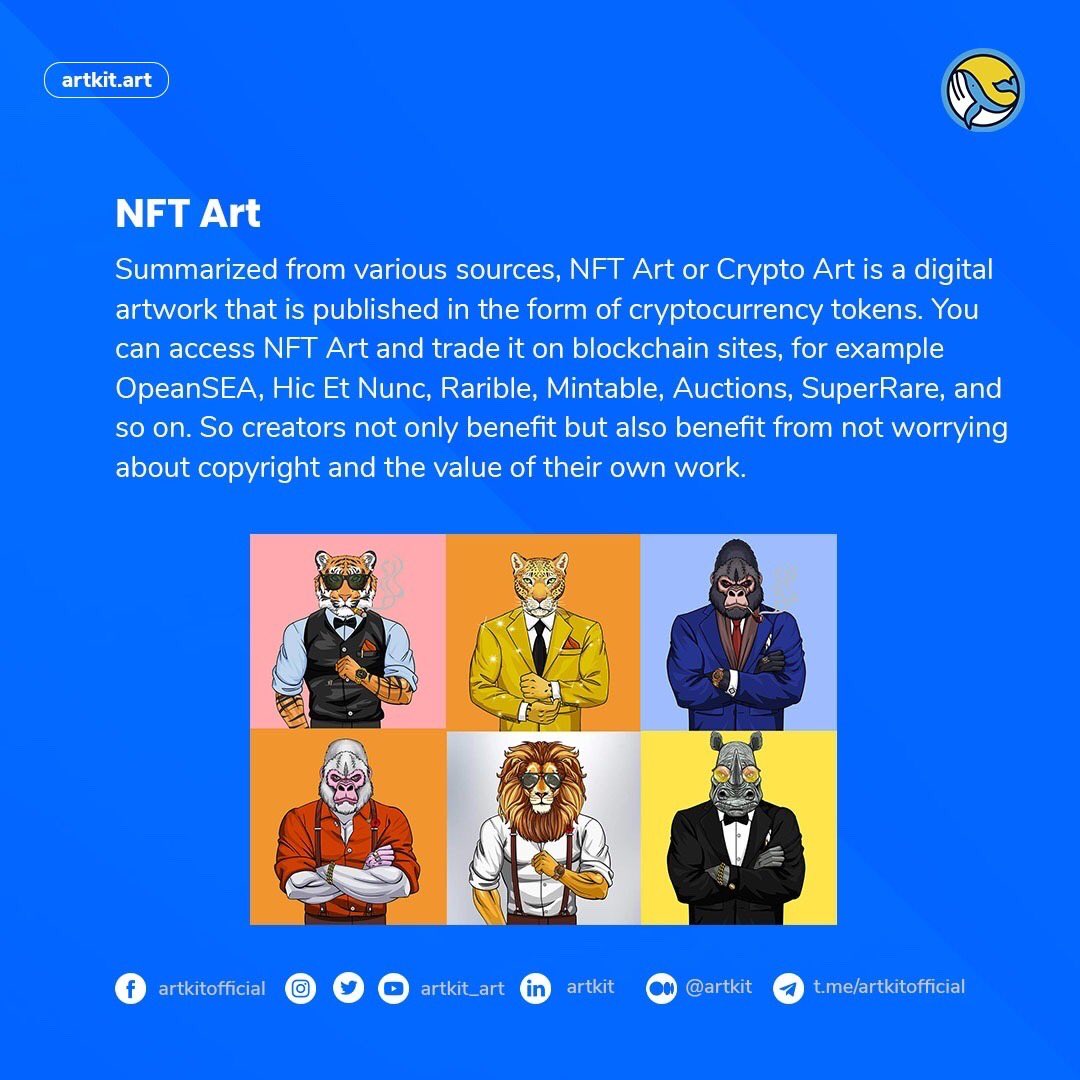 ArtKit Official On Twitter NFT Art N NFT Art Or Crypto Art Is A 