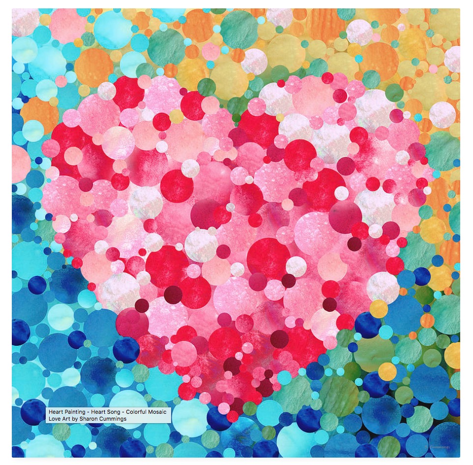 Heart Song - Buy ART Not Candy!  HERE:  fineartamerica.com/featured/heart… #love #heart #hearts #ValentinesDay #valentinesdaygift #valentinegift #valentines2023 #romantic #Romance #art #artwork #artist #AYearForArt #BuyArtNotCandy