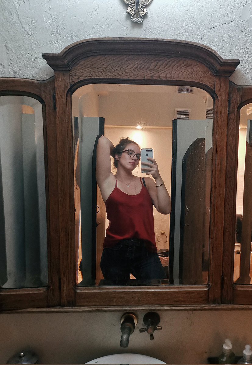 For males my strength is often intimidating.. But I found out the girls love it. I am a femme with masc attitude and they love it. #queer