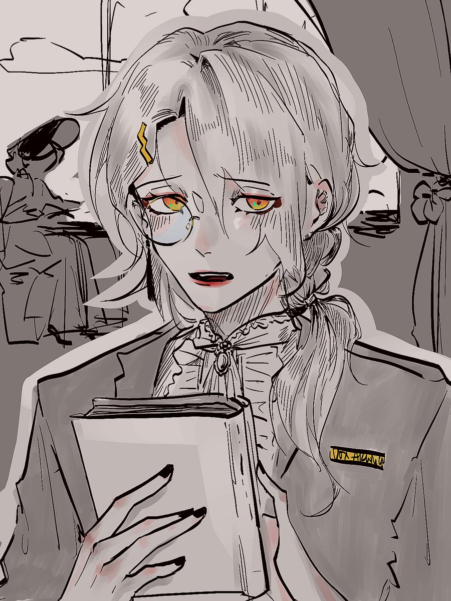 #Akurylic
Shy librarian