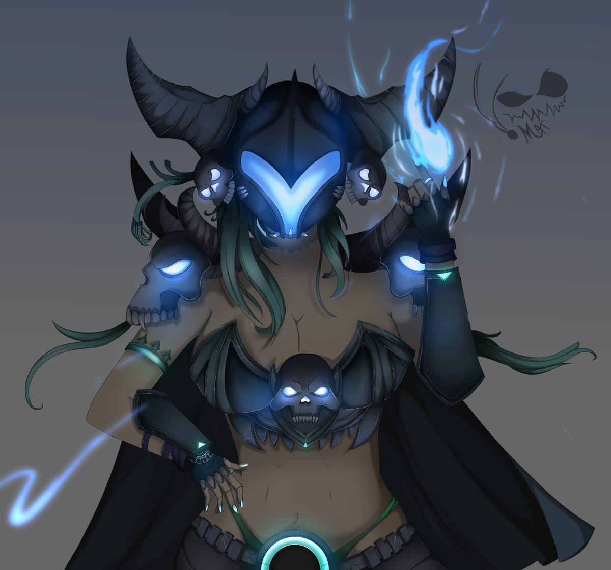raii_MAT's tweet photo. Legion Fanart 👻 @DageTheEvil @Alina_AE | https://t.co/90NyxD9u72