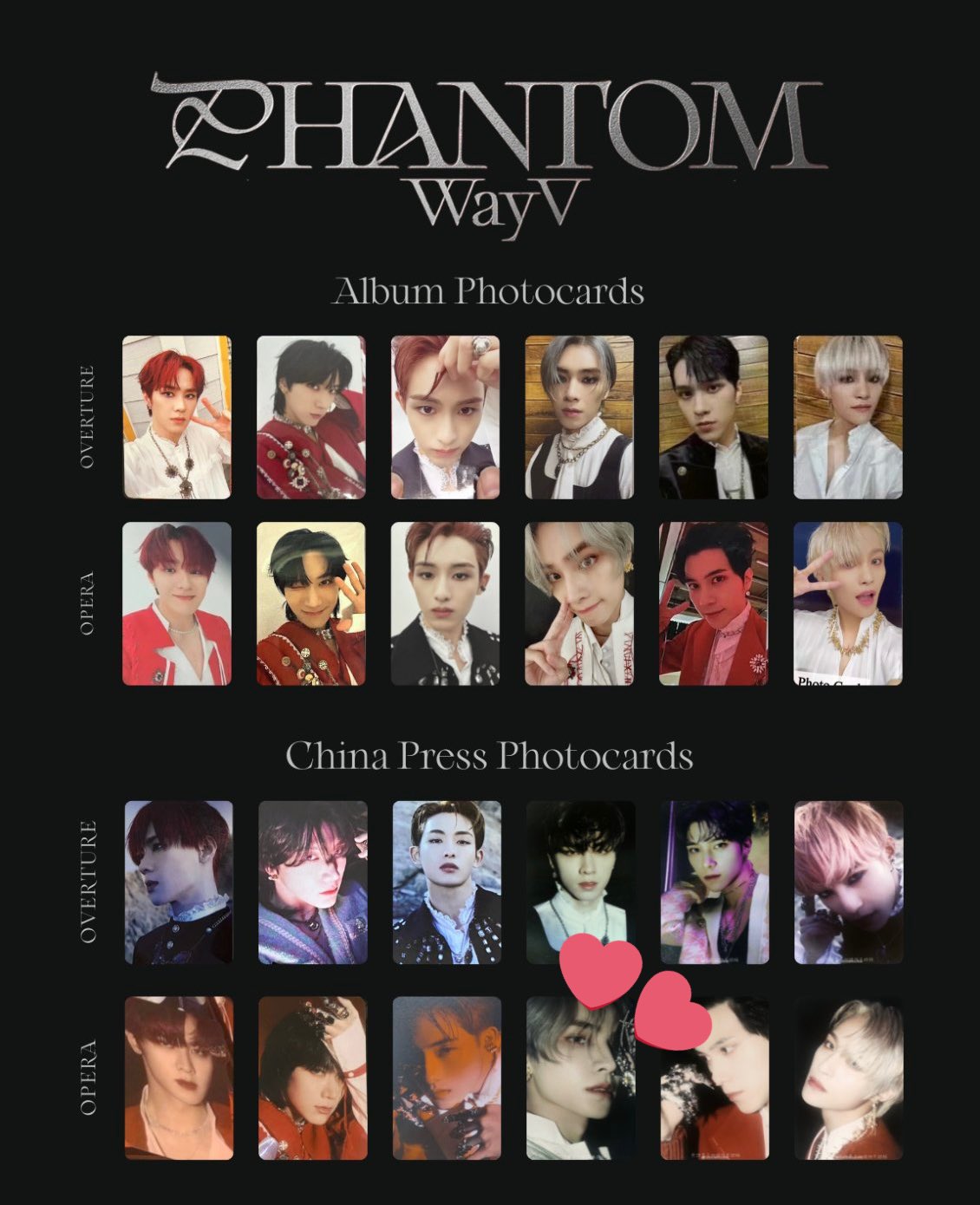 WayV テン　中国　ヨントン　チェキ　ポラ WayV テン中国ヨントンチェキポラ