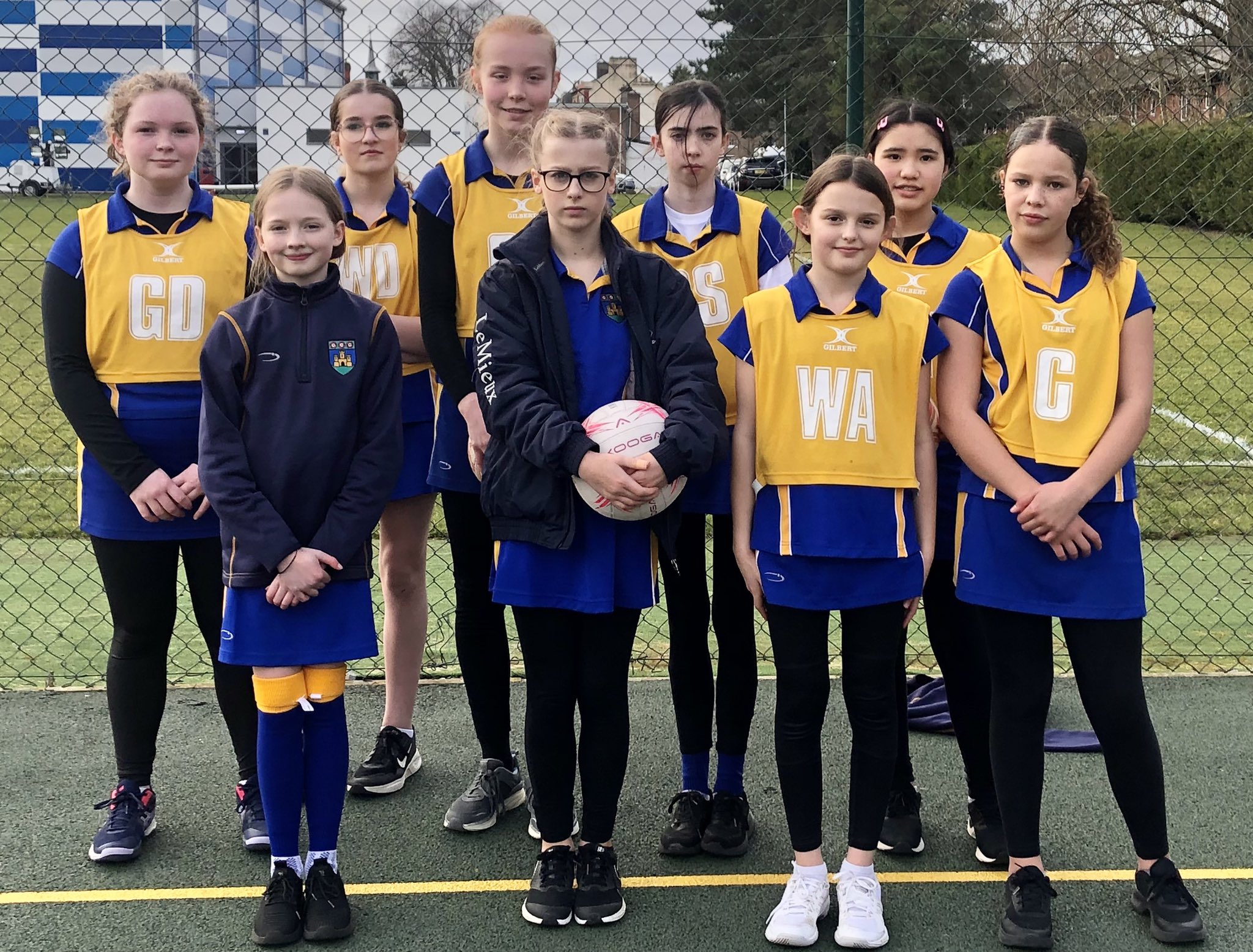 Pitsford School on Twitter "U13 netball team competing in the ISA