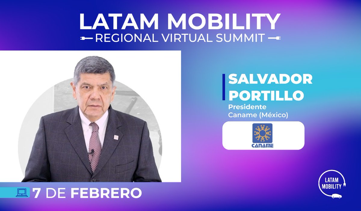 canamemx's tweet photo. Este Martes estaremos en @LataMobility : Regional Virtual Summit
🕒 2:00 pm (Mex)
📅 7 de Febrero
↪️Solicitar la agenda en : info@investinlatam.org
⚠️ Registro sin costo: https://t.co/R152OyVriA
#CANAME #Movilidad #Sostenibildad #latamobility #Networking https://t.co/2WB5c7zKXw