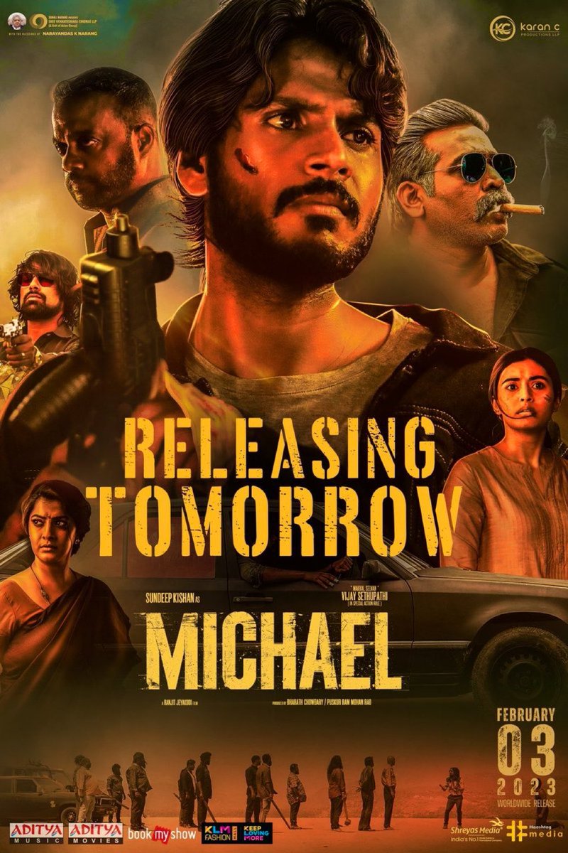 karthickviews's tweet photo. #Michael [2023]
#Telugu #Action 

முதல்ல நான் ஏன் இந்த படத்த பார்த்தேன்னு சொல்லிடுறேன், நான் தியேட்டர்பக்கம் போனது ரன் பேபி ரன் பார்க்க. ஆனா, அந்த படம் டிக்கெட் சரியா விக்காததால, ஷோ கேன்சல் ஆயிடுச்சு. சரினு டக்குனு இந்த மைக்கெல் டிரெய்லர் நல்லா இருந்த ஞாபகம், கூடவே •#KtkViews• https://t.co/6TZJIzMRQx