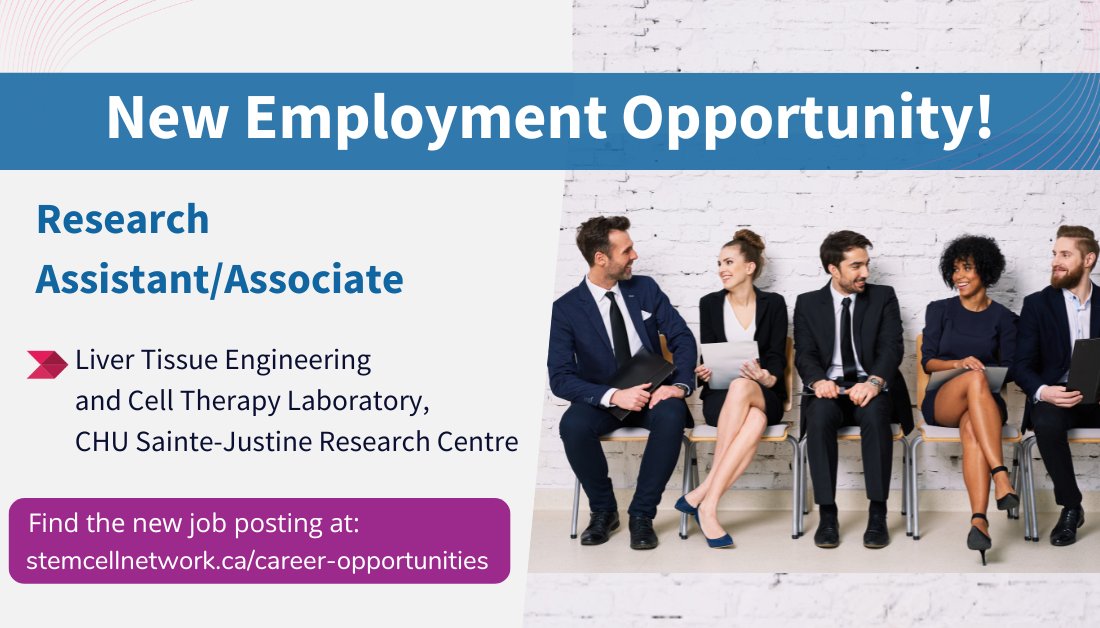 StemCellNetwork's tweet photo. Don’t miss this great opportunity to work @PaganelliLab as a Research Assistant/Associate! The successful candidate will have a key role in all projects, providing #lab support, supervising students, and coordinating collaborations. Apply today: https://t.co/dKiQVdddQF https://t.co/9Sd6MxE1gO