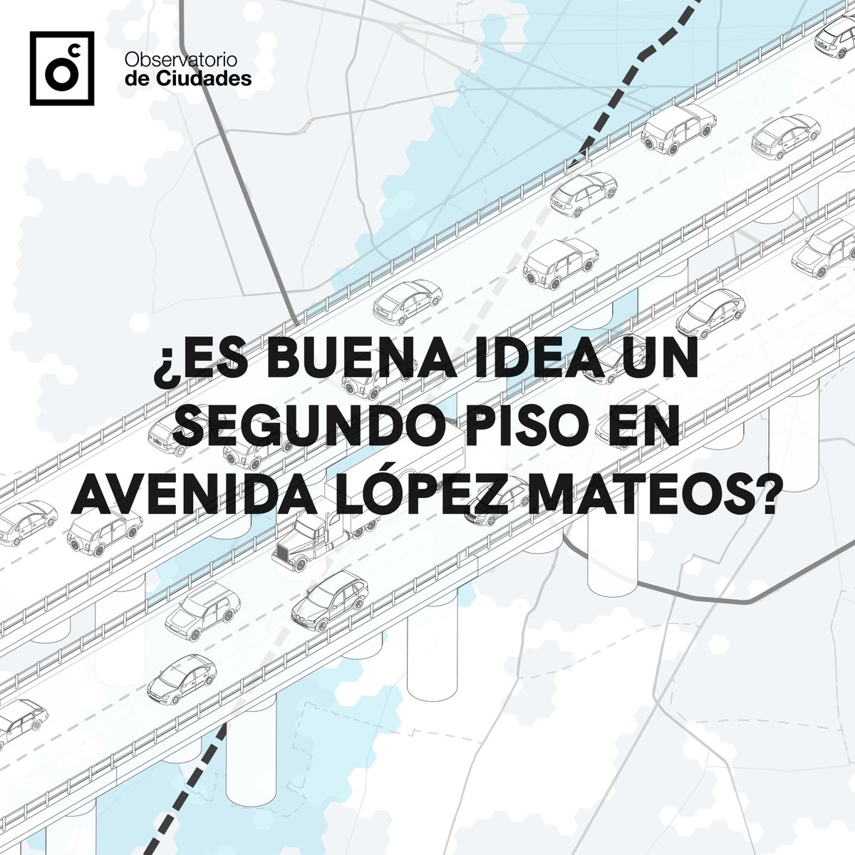 ¿Es buena idea un segundo piso en Avenida López Mateos?

Desde el Observatorio de Ciudades de la <a href="/EAAD_Tec/">Escuela de Arquitectura Arte & Diseño | Tec Mty</a>, estudiamos factores demográficos, de vivienda (y su precio), motorización y proximidad en una franja de 2 kilómetros en torno a López Mateos.

🧵1/9