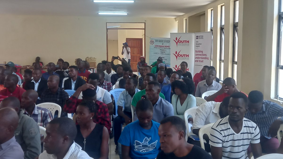Kenya Youth Entrepreneurs Connect forum currently underway at Rotary Vocational Training Center courtesy of British Council in partnership with Youth Development Fund.